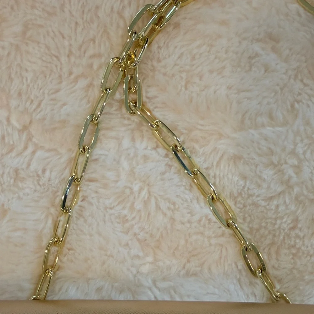 Lilly Pulitzer Gold Crossbody Bag with Floral Accent - Picture 5 of 6